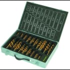 HAUPA - HSS Spiralbohrersortiment TIN 170-tlg.