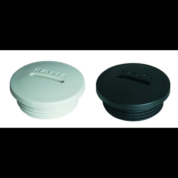 HAUPA - Blindstopfen M40 lichtgrau