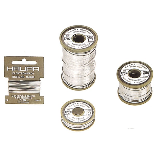HAUPA - Lötdraht S-Sn99Cu1 3,5% 1,5mm 1000 g bleifrei