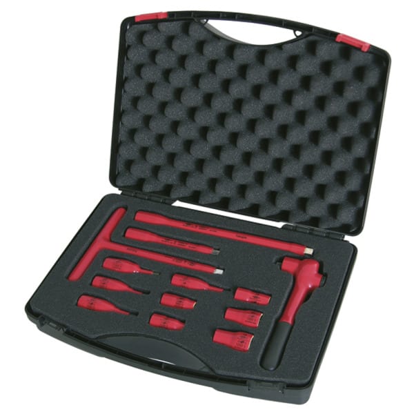 HAUPA - VDE-Werkzeugkoffer 3/8'' 13 tlg