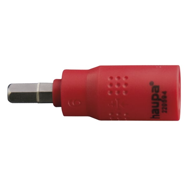 HAUPA - VDE Einsatz Innensechskant 1/4'' SW 4 mm ''eco''