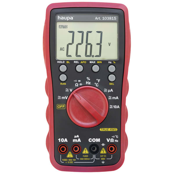 HAUPA - Digital Multimeter ''Multi Check III''
