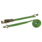 HAUPA - DIN-Spanngurt 400daN 25 mm, 8 m, mit Haken, zweiteilig
