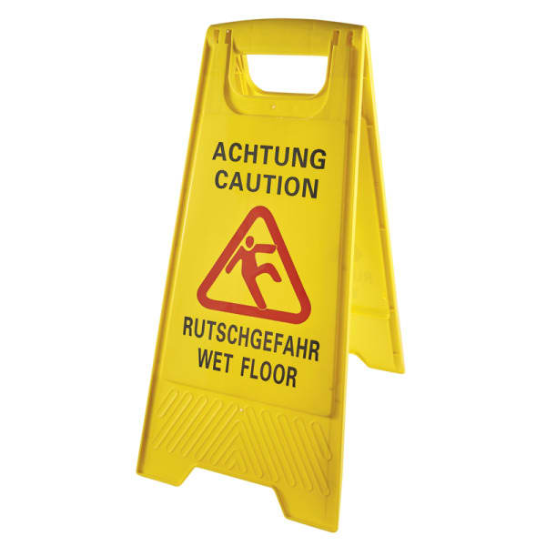 HAUPA - Aufsteller ''Achtung Rutschgefahr''