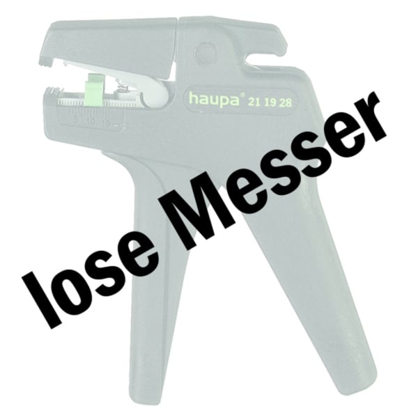 HAUPA - Messer zu Abisolierzange 211928