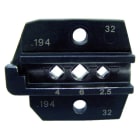 HAUPA - Crimpeinsatz für Solarkontakte Multi Contact ''MC 3'' 2,5 + 4 + 6 mm2