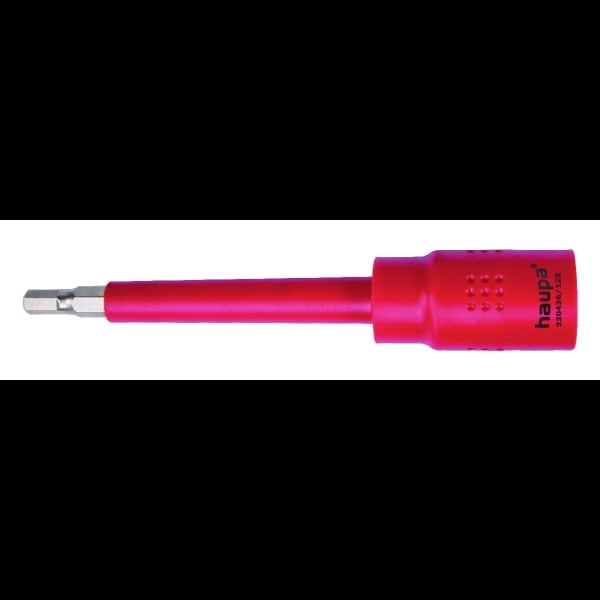 HAUPA - VDE Einsatz Innensechskant 3/8'' SW 6 mm ''eco'' 122 mm