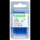 HAUPA - Stossverbinder blau isoliert 1,5-2,5 PVC