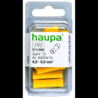 HAUPA - Stossverbinder gelb isoliert 4,0-6,0 PVC