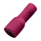 HAUPA - Rundsteckhülsen rot isoliert 0,5-1,0/4 mm Nylon