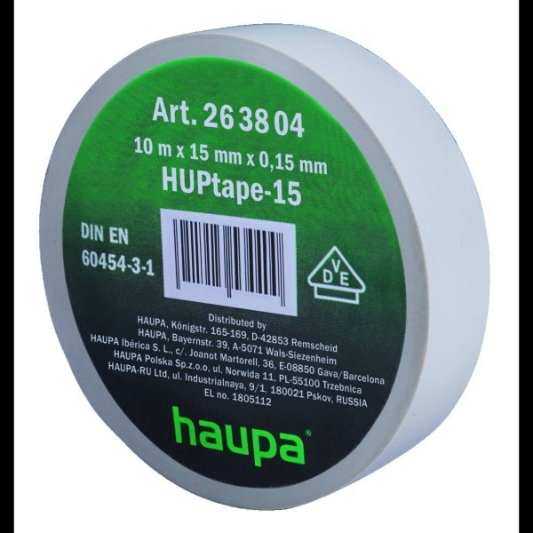 HAUPA - VDE Isolierband 15 mm x 10 m grau