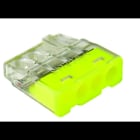 HAUPA - Verbindungsklemmen transparent, 4 - polig