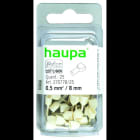 HAUPA - Twin-Aderendhülse 0,5/8 weiss