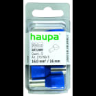 HAUPA - Twin-Aderendhülse 16/16 blau