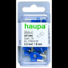 HAUPA - isolierte Aderendhülse 2,5/8 blau
