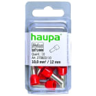 HAUPA - isolierte Aderendhülse 10/12 rot
