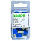 HAUPA - isolierte Aderendhülse 16/12 blau