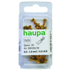 HAUPA - Flachstecker 0,5-1,0/6,3x0,8