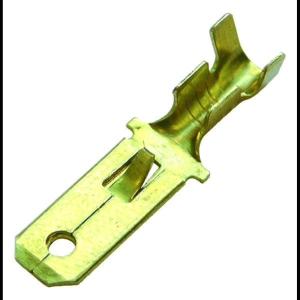 HAUPA - Flachstecker mit Rasterzunge 6,3x0,8