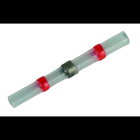HAUPA - Löt-Schrumpfverbinder transparent 0,5-1,0 qmm rot