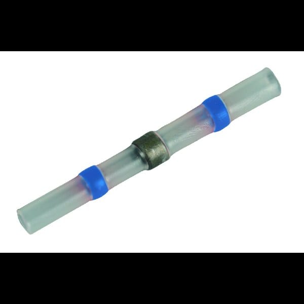 HAUPA - Löt-Schrumpfverbinder transparent 1,5-2,5 qmm blau