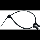 HAUPA - Solarclip, auf dem Clip, 90°, Kabelbinder 200x4,8 mm