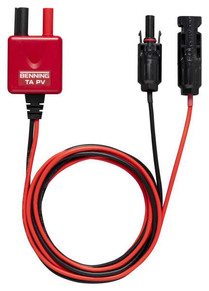 BENNING - Messadapter mit MC4-Steckverbinder