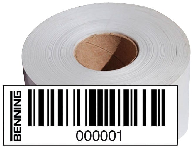 BENNING - Barcodeetiketten/ barcode labels (Nr. 5001 - 6000)