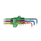 WIHA WERKZEUGE - Stiftschlüssel Set TORX® 9-tlg. farbig leuchtend