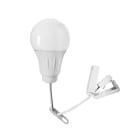 LIT BY CARDI - LED Baustellenfassung ''BRAVO'' A60 8,5W 850lm 4000K weiß 15cm Anschlusskabel