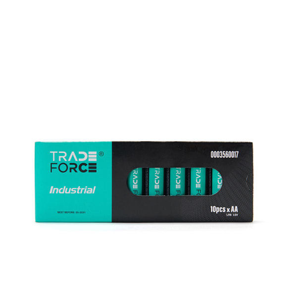 TRADEFORCE - LR6 AA Alkaline Batterien 1,5 V, 10er-Pack, in Papierschachtel (1)