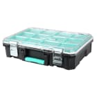 TRADEFORCE - Forcebox ineinander greifende stapelbare transparente Kunststoffbox 512*360*137mm