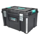 TRADEFORCE - Forcebox ineinander greifender, stapelbarer Werkzeugkasten aus Kunststoff, Größe M
