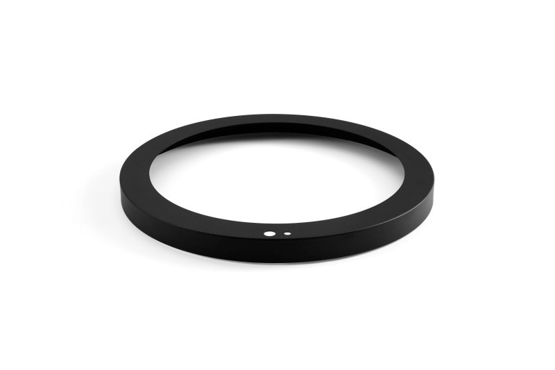 LIT BY CARDI - Ring''AVA-300'' matt schwarz D302 für 9/18.5W Slim PIR-Sensor Downlight