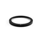 LIT BY CARDI - Ring''AVA-300'' matt schwarz D302 für 9/18.5W Slim PIR-Sensor Downlight