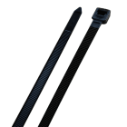 TRADEFORCE - UV-beständiger Industrie-Kabelbinder, 370 x 7,6 mm, Schwarz, Innen-/Außenbereich, 100 Stück