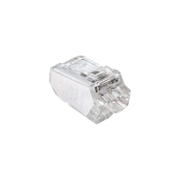 TRADEFORCE - Verbindungsdosenklemme ''TP02A'' 2 Pole, eindrähtige Leiter: 0.5~2.5 mm²