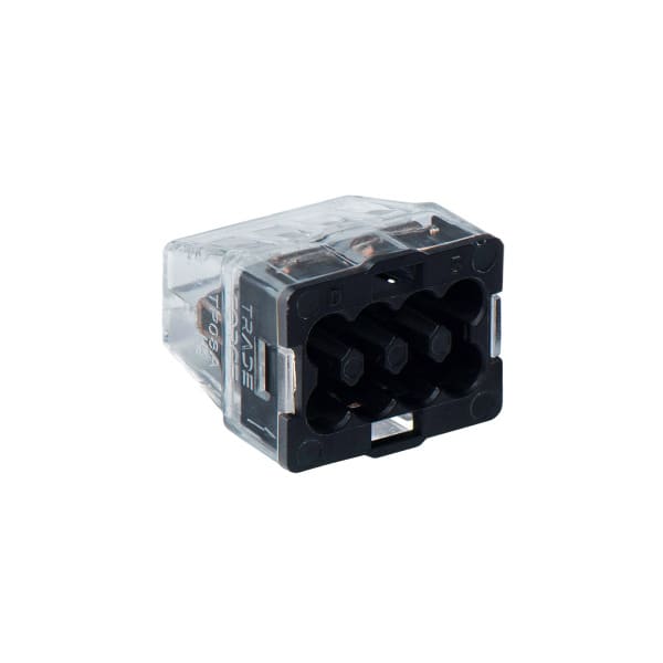 TRADEFORCE - Verbindungsdosenklemme ''TP08A'' 8 Pole, eindrähtige Leiter: 0.5~2.5 mm²