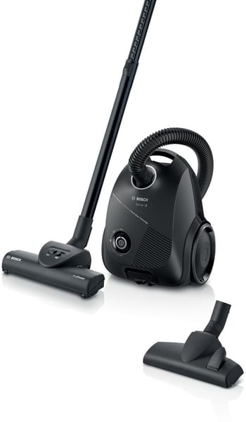 BOSCH BSHG CP - Bodenstaubsauger PowProt 850W 80dB 8m 3.5L HygF. Turbob. sw