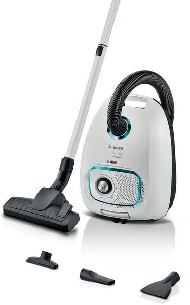 BOSCH BSHG CP - Bodenstaubsauger PowerProt 600W 75dB 8m 4L Hygienef. ws