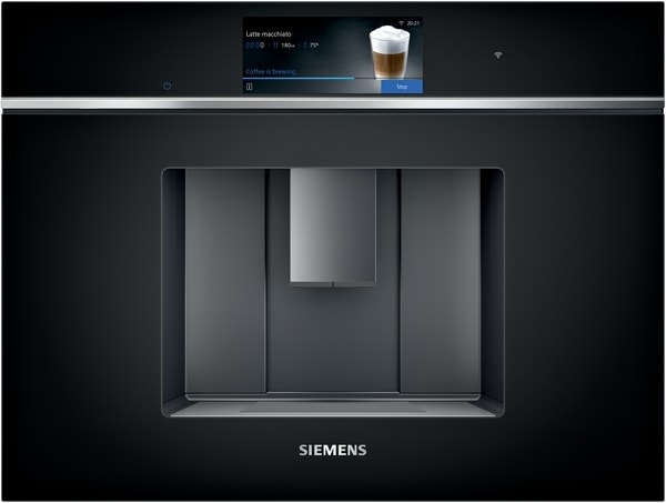 SIEMENS BSHG CP - Einbau-Kaffeevollautomat 60cm 1500W 2.4L Milchbeh. sw