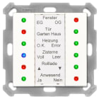 MDT - KNX LED Anzeige 55, Reinweiß glänzend