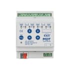 MDT - KNX Jalousieaktor 4-fach, 4TE REG, 8 A, 24 V DC