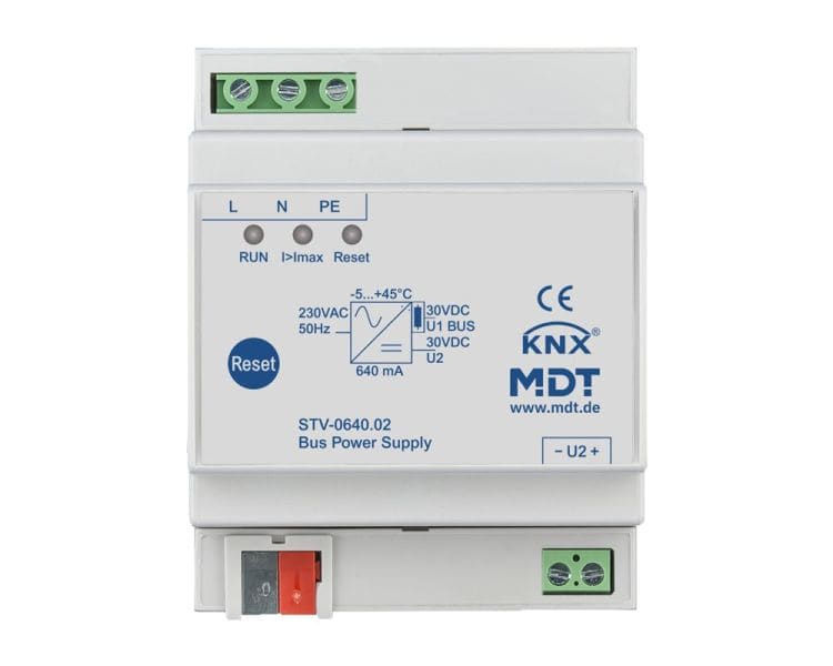 MDT - KNX Busspannungsversorgung, 4TE REG, 640 mA