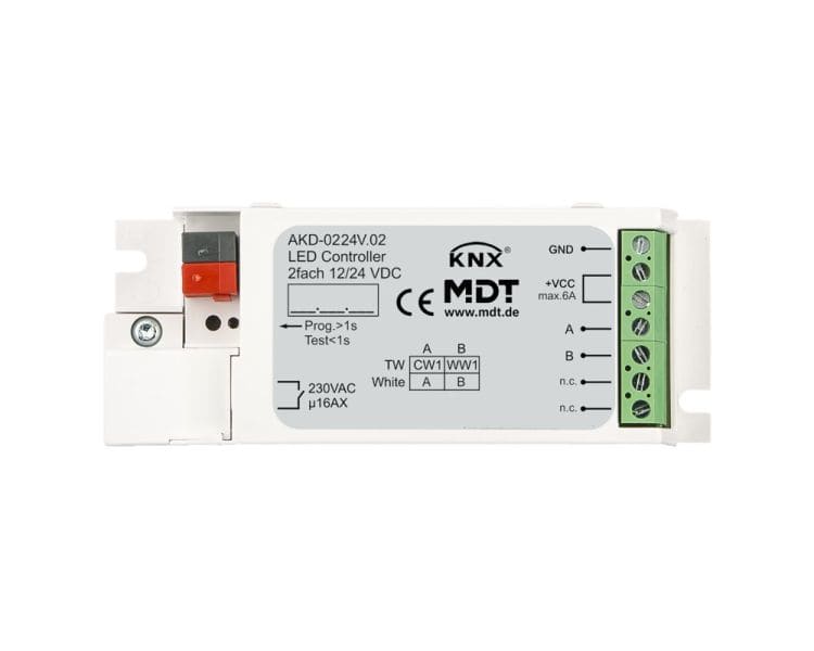 MDT - KNX LED Controller 2-Kanal 3/6 A
