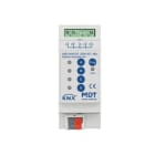 MDT - KNX Schaltaktor 4-fach, 2TE REG, 16 A, 230 V AC, Kompakt, 70 µF, 10 EVG