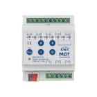 MDT - KNX Schaltaktor 8-fach, 4TE REG, 16 A, 230 V AC, Kompakt, 70 µF, 10 EVG