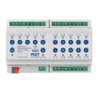 MDT - KNX Schaltaktor 16-fach, 8TE REG, 16 A, 230 V AC, C-Last, Standard, 140 µF