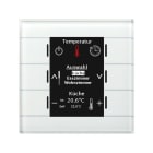 MDT - KNX Glas Bedienzentrale Smart mit Farbdisplay, Weiß
