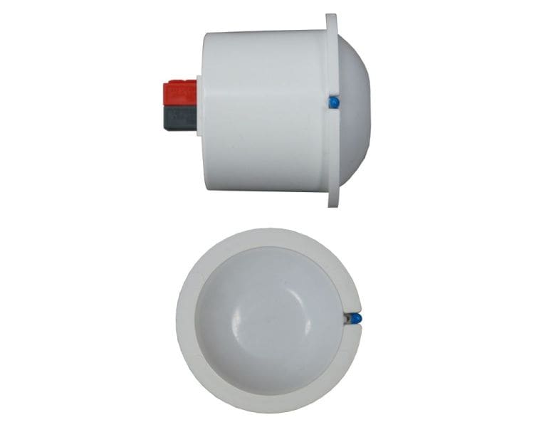 MDT - KNX Einbaupräsenzmelder MR16 360° mit 3 Sensoren und Temperatursensor